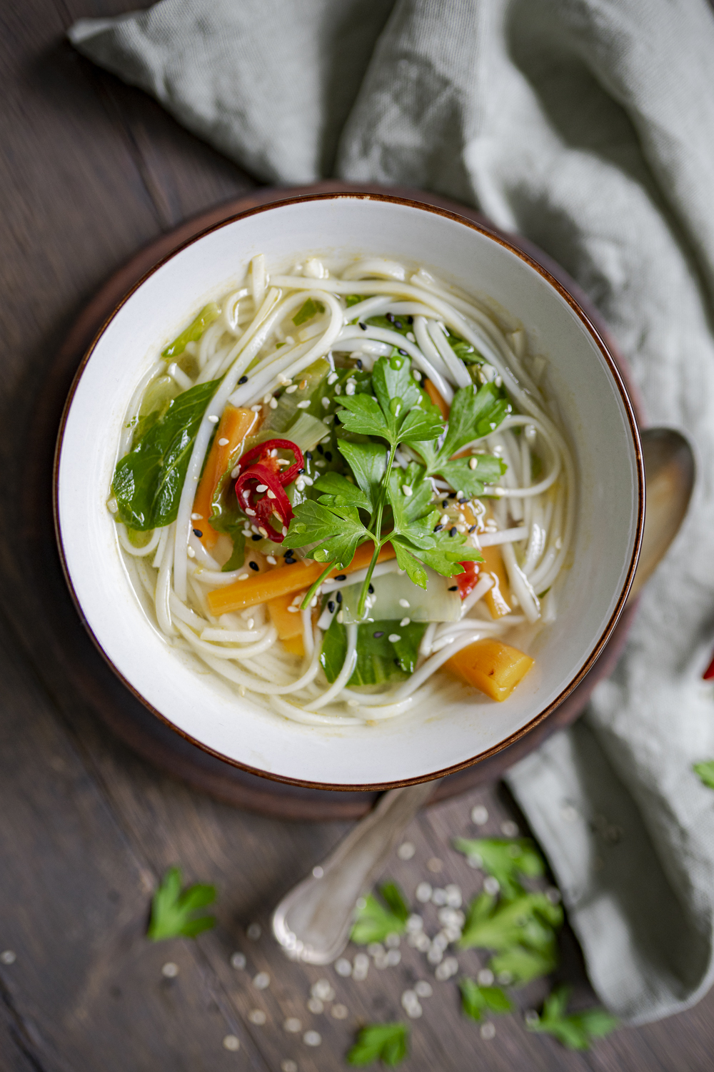 Heimatgemüse Asia-Gemüse-Suppe